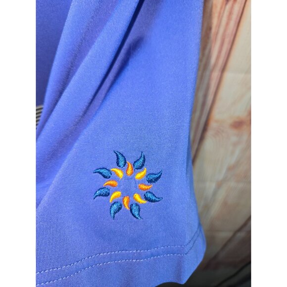 Footjoy FJ Mens Colorblock Striped Polo XL - Picture 7 of 8